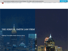 Tablet Screenshot of kirbygsmith.com